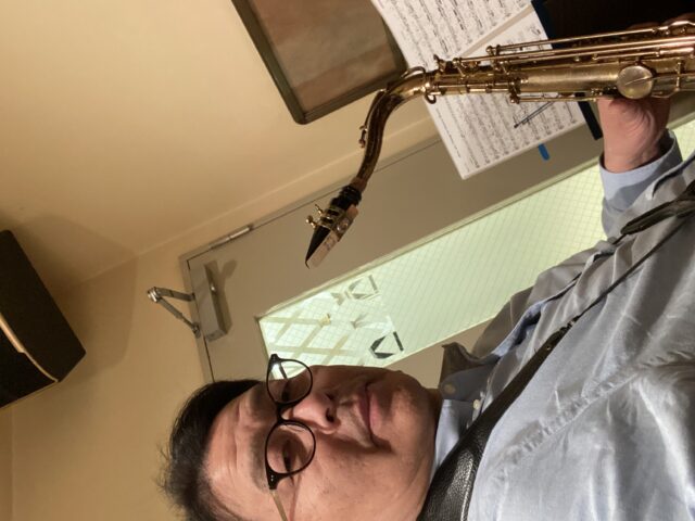 サックス発表会の練習